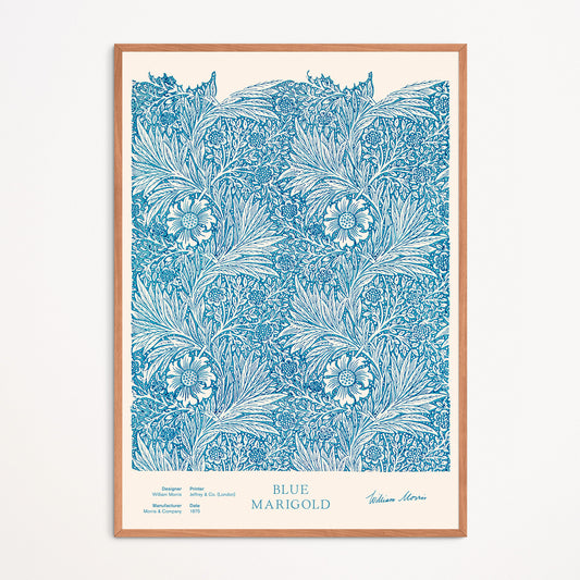 Blue Marigold - William Morris