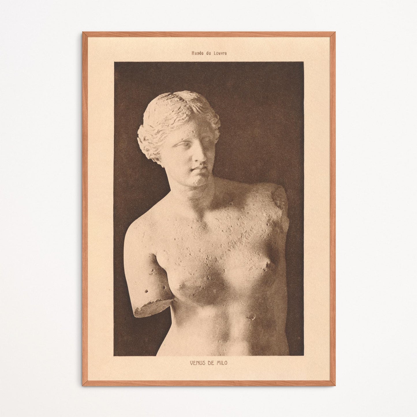 Affiche : Venus de Milo - Musée du Louvre