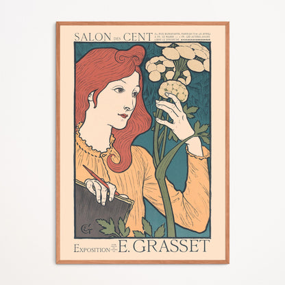 Affiche : Salon des Cent - Eugène Grasset