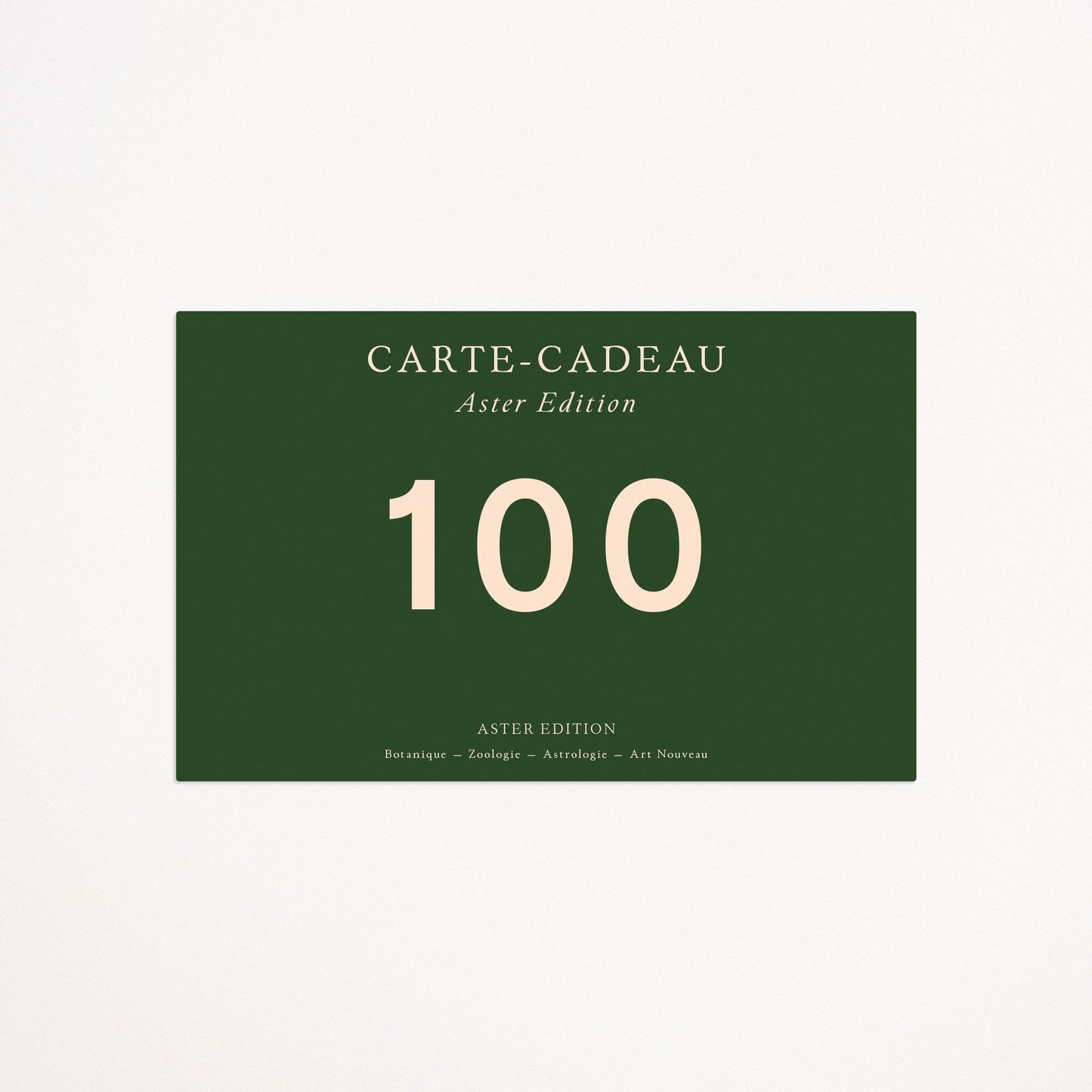 Carte-Cadeau Électronique