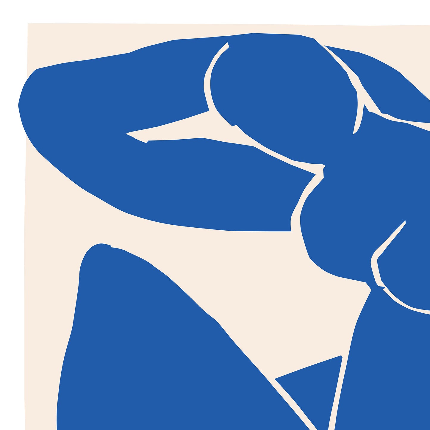 Poster: Blue Nude II - Paper Cutouts - Matisse