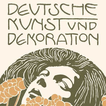 Poster: Deutsche Kunst und Decoration - Koloman Moser