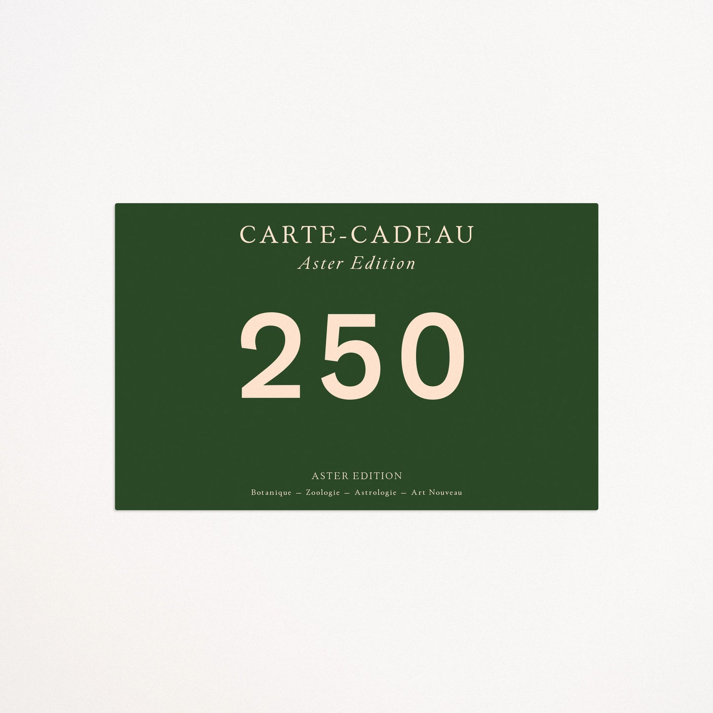 Carte-Cadeau Électronique