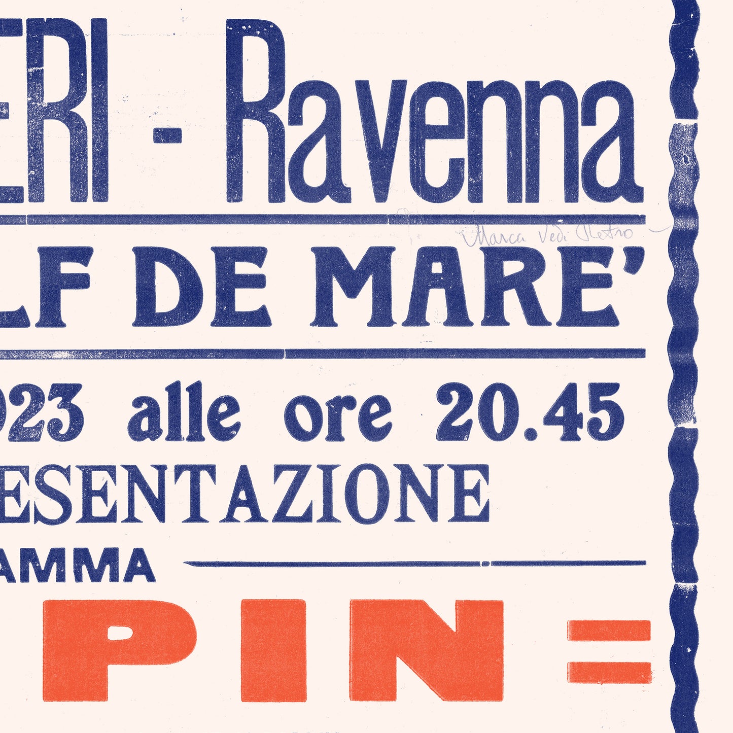 Affiche : Teatro Alighieri Ravenna