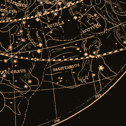 Toile : Visible Heavens From July to October