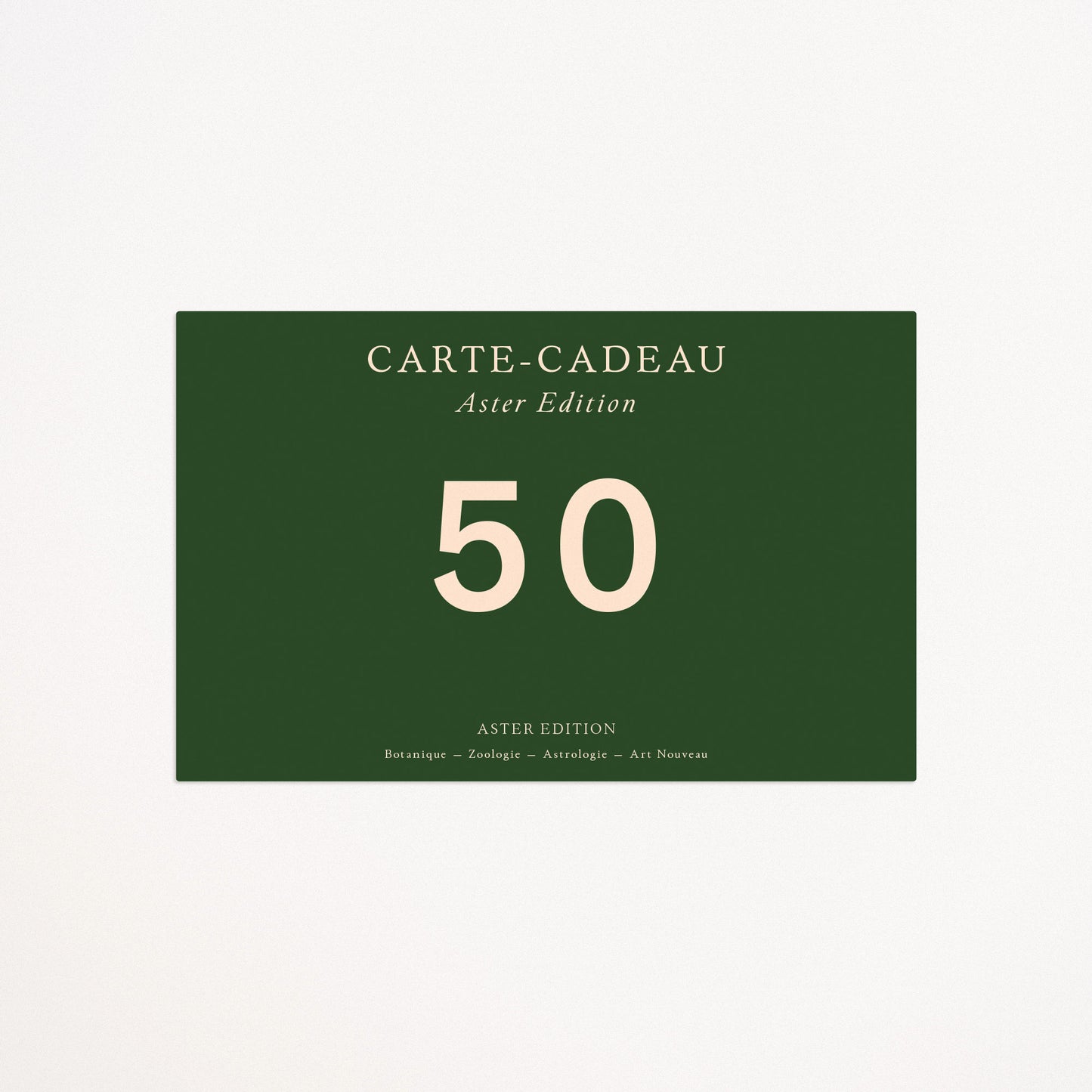 Carte-Cadeau Électronique