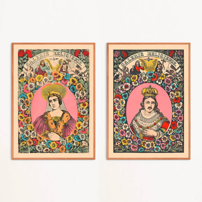 Diptych: Clotilde and Louis