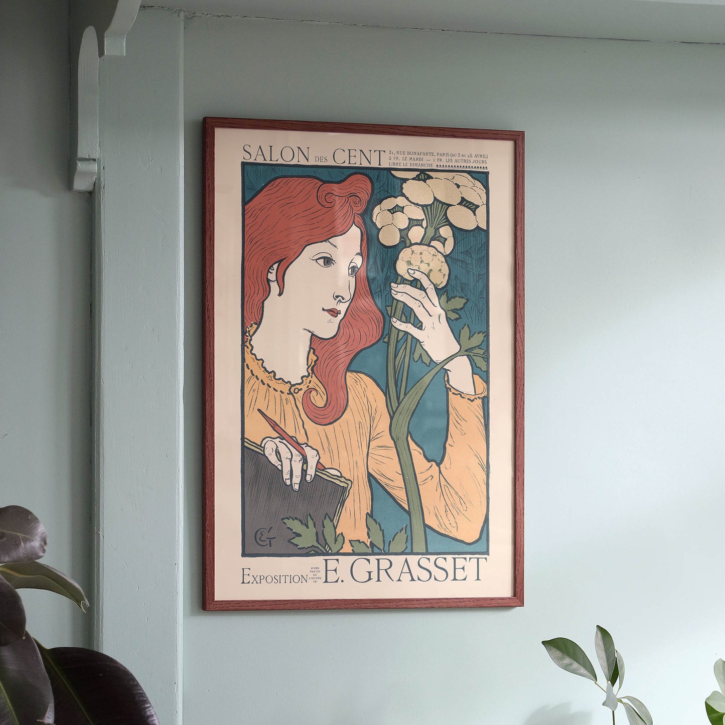 Affiche : Salon des Cent - Eugène Grasset