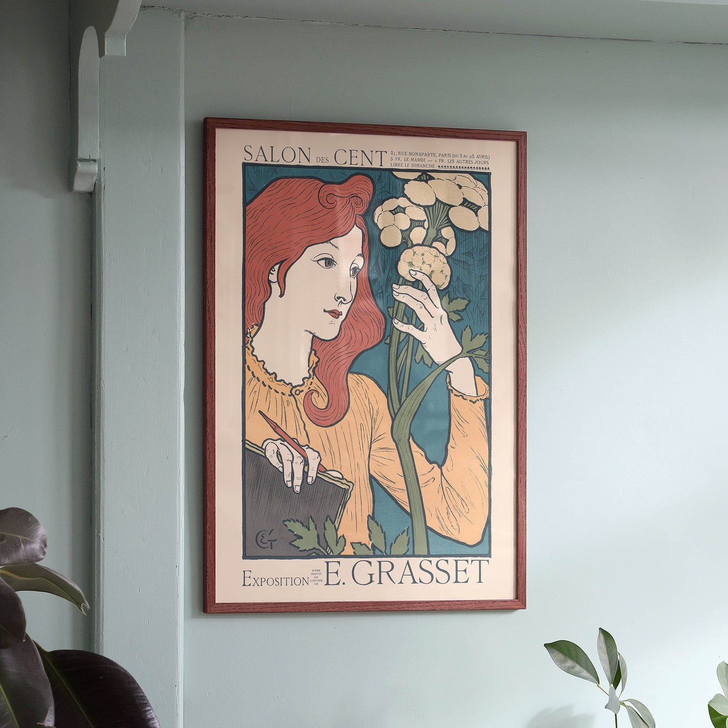 Poster: Salon of the Hundred - Eugène Grasset