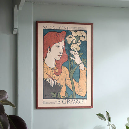 Affiche : Salon des Cent - Eugène Grasset