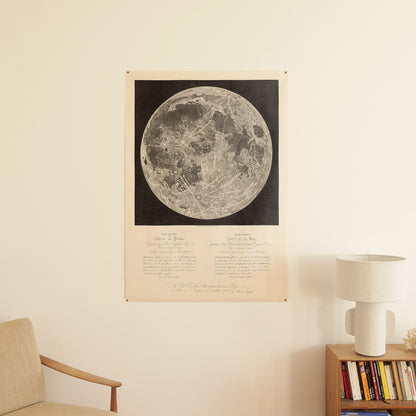 Canvas: Map of the Moon - John Russel